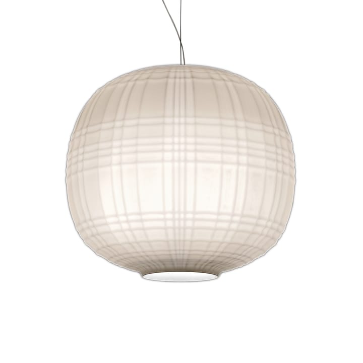 Tartan pendel - bianco - Foscarini