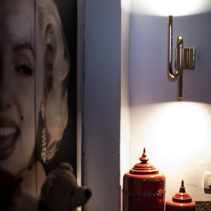 Tobia vägglampa, gold Foscarini