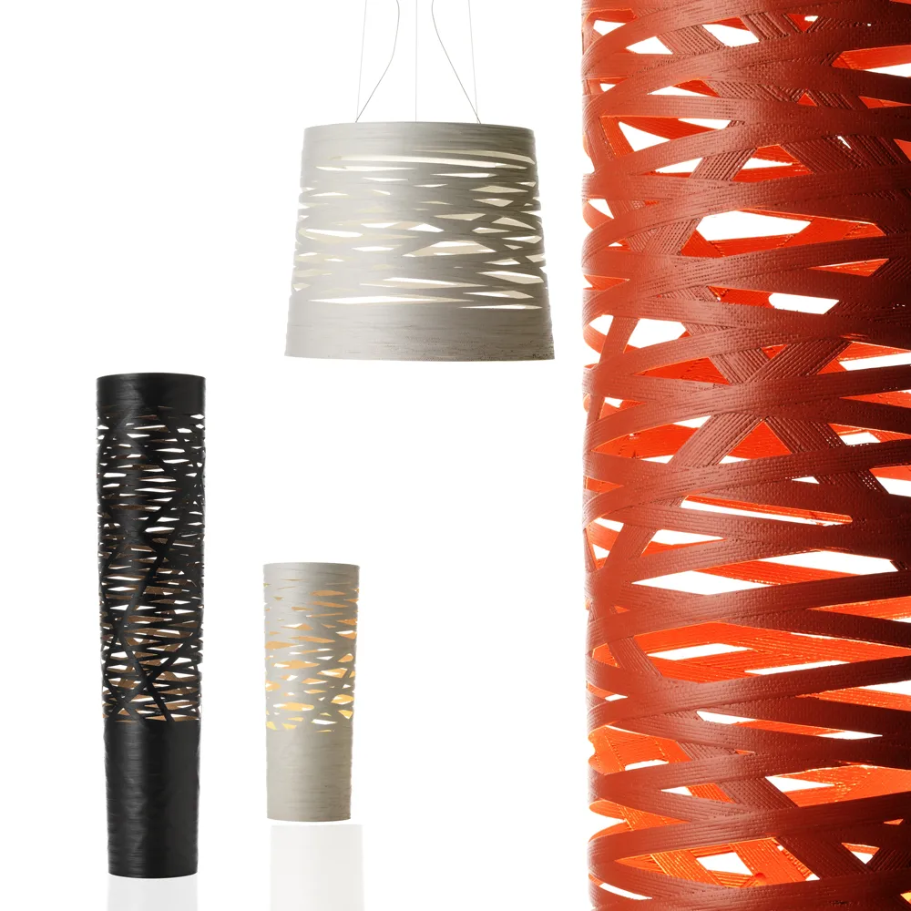 Tress media golvlampa, vit Foscarini