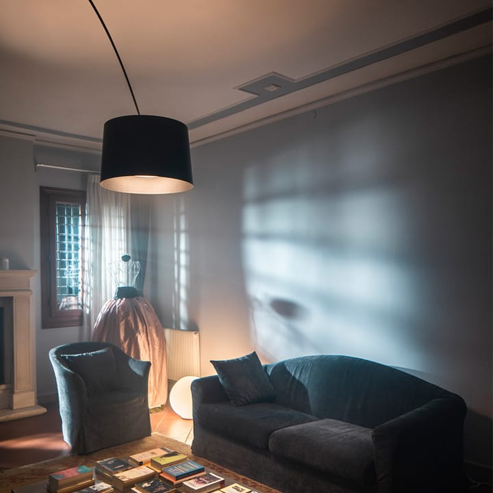 Twiggy Elle golvlampa, grafit Foscarini