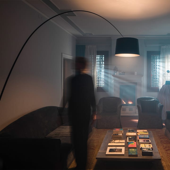 Twiggy Elle golvlampa, grafit Foscarini