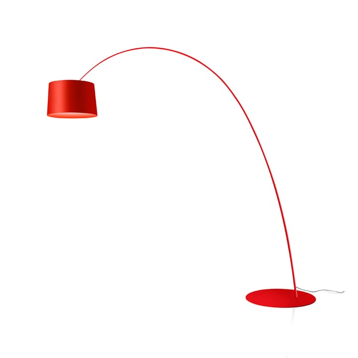 Twiggy Elle golvlampa - röd - Foscarini