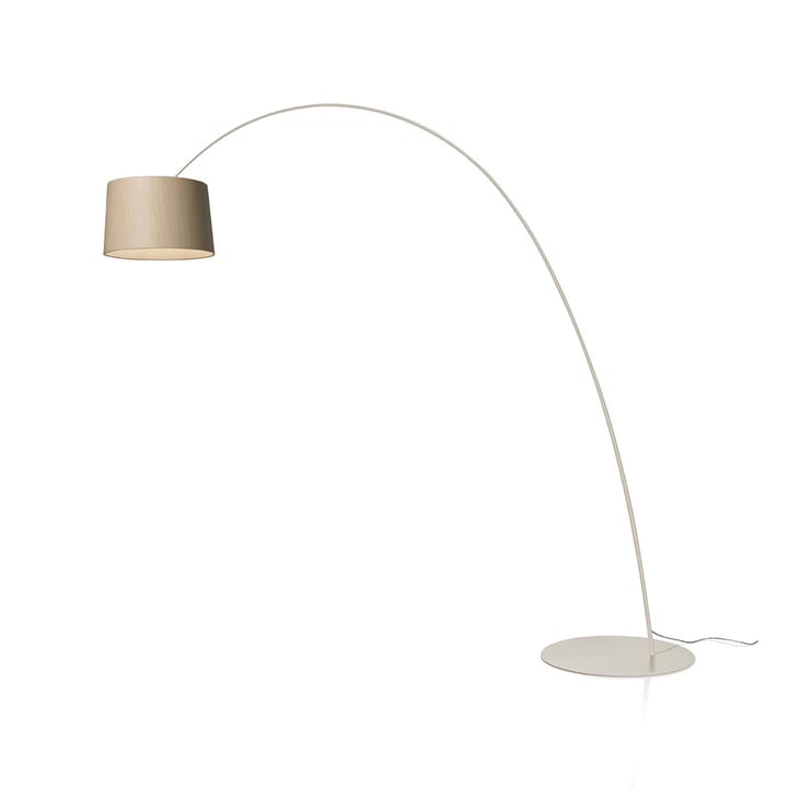 Twiggy Elle Wood golvlampa - greige - Foscarini