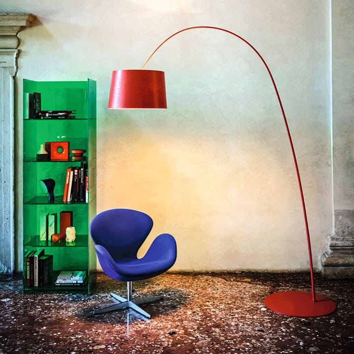 Twiggy LED golvlampa, greige Foscarini