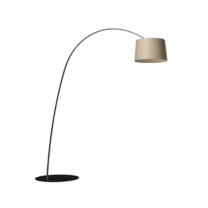 Twiggy Wood MyLight golvlampa - svart - Foscarini