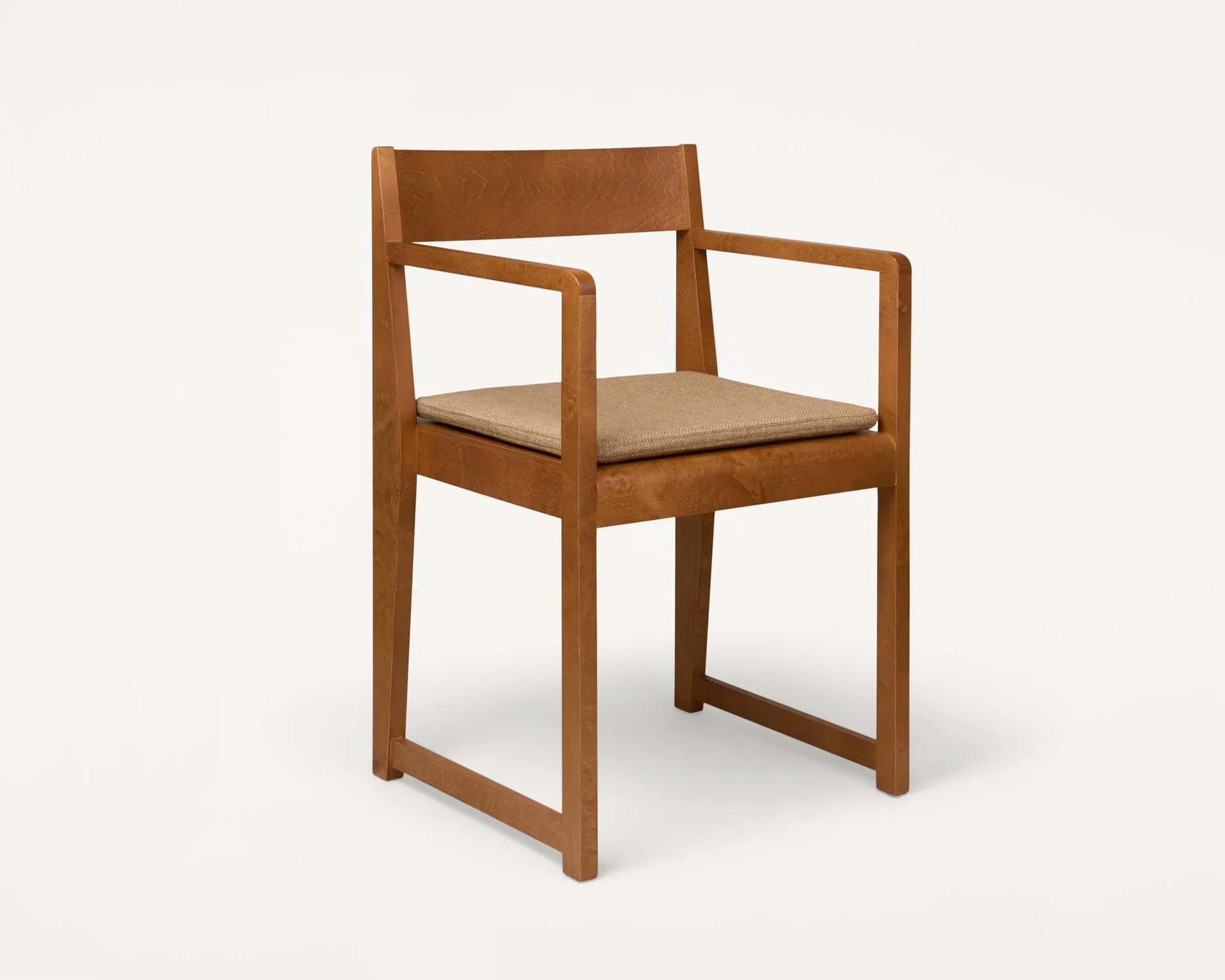 Armrest Chair 01 dyna till karmstol, Camel, 47x37x4 cm FRAMA