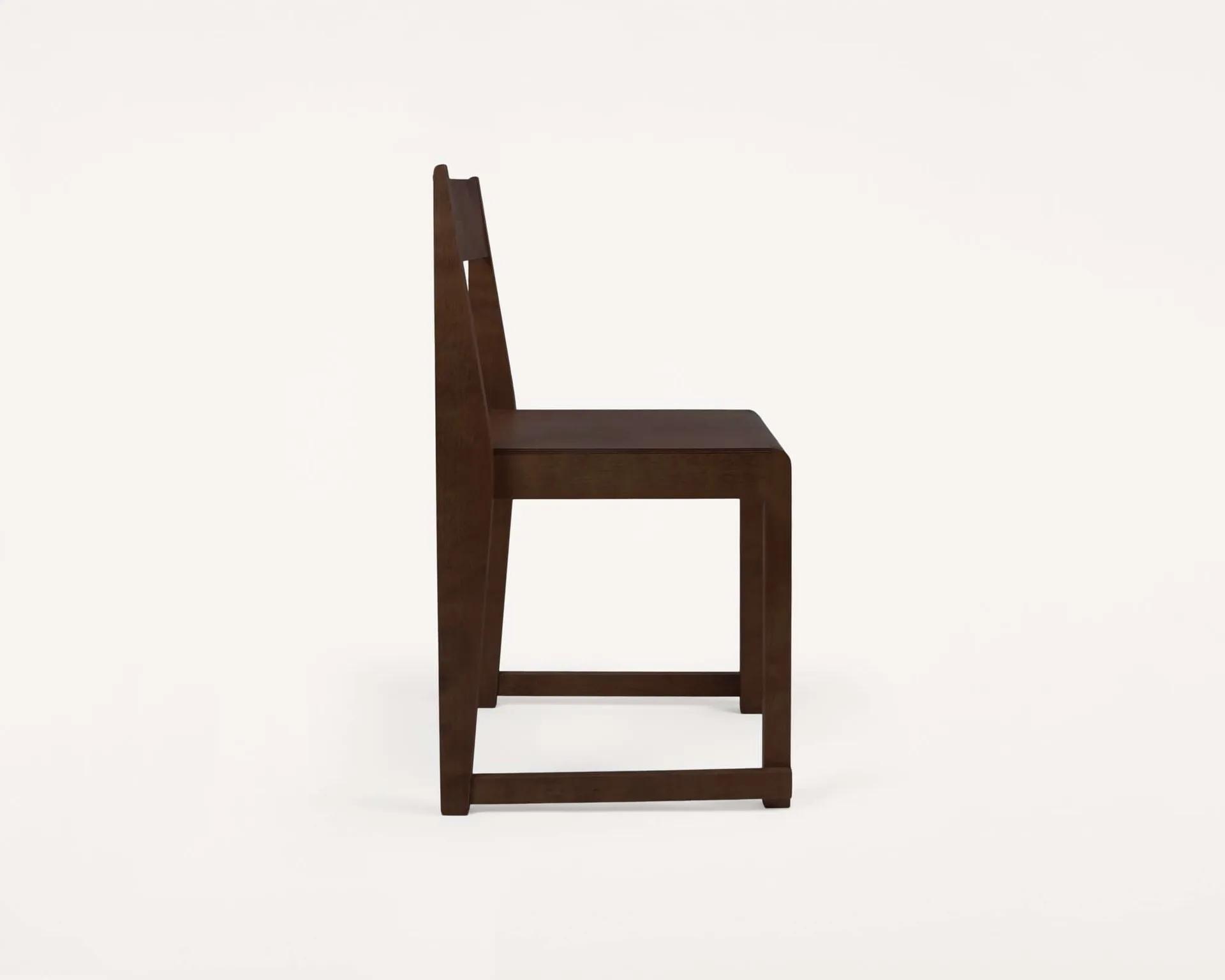 Chair 01 stol, Mörkbrun björk FRAMA