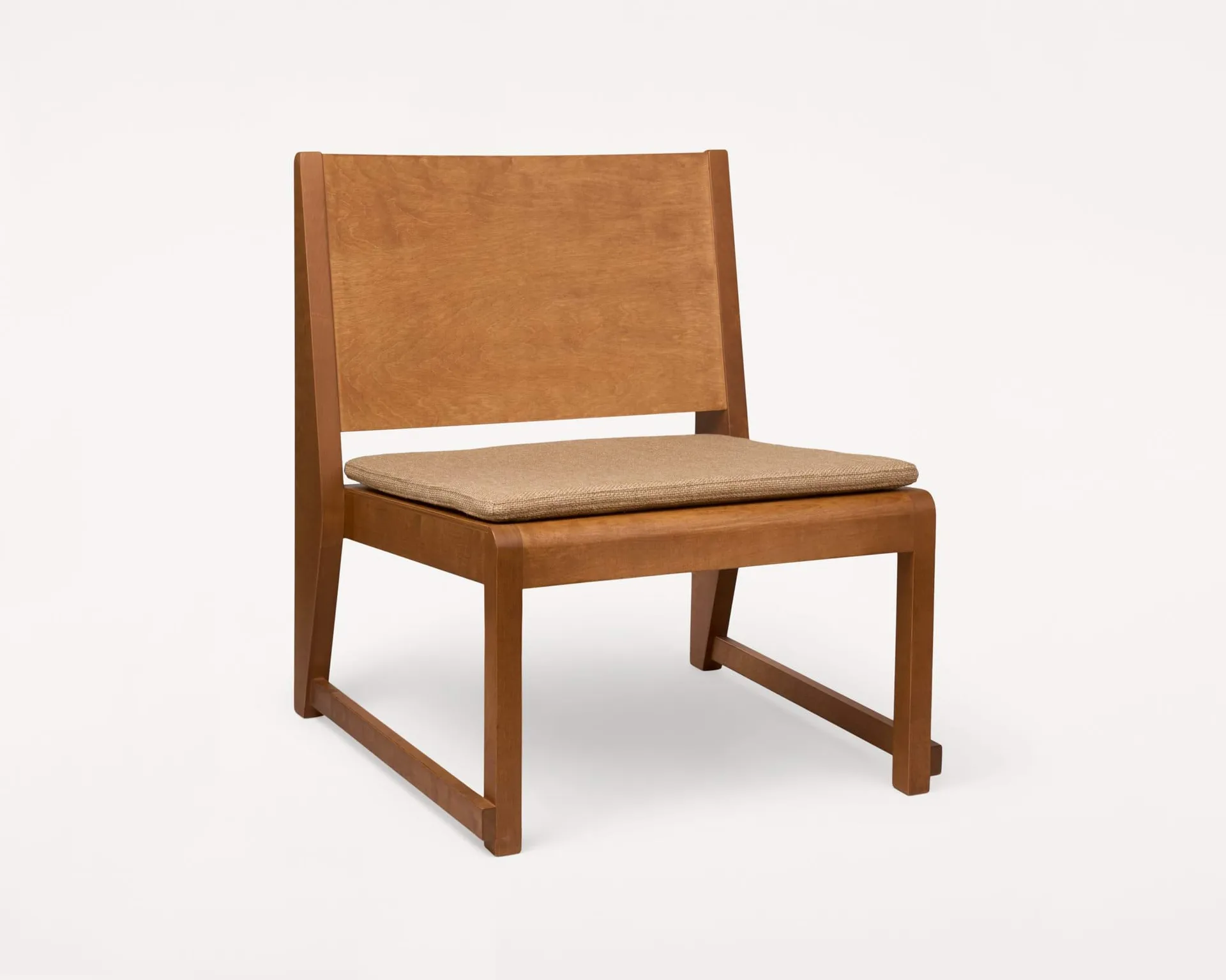 Easy Chair 01 dyna till loungestol, Camel, 54x52x3 cm FRAMA