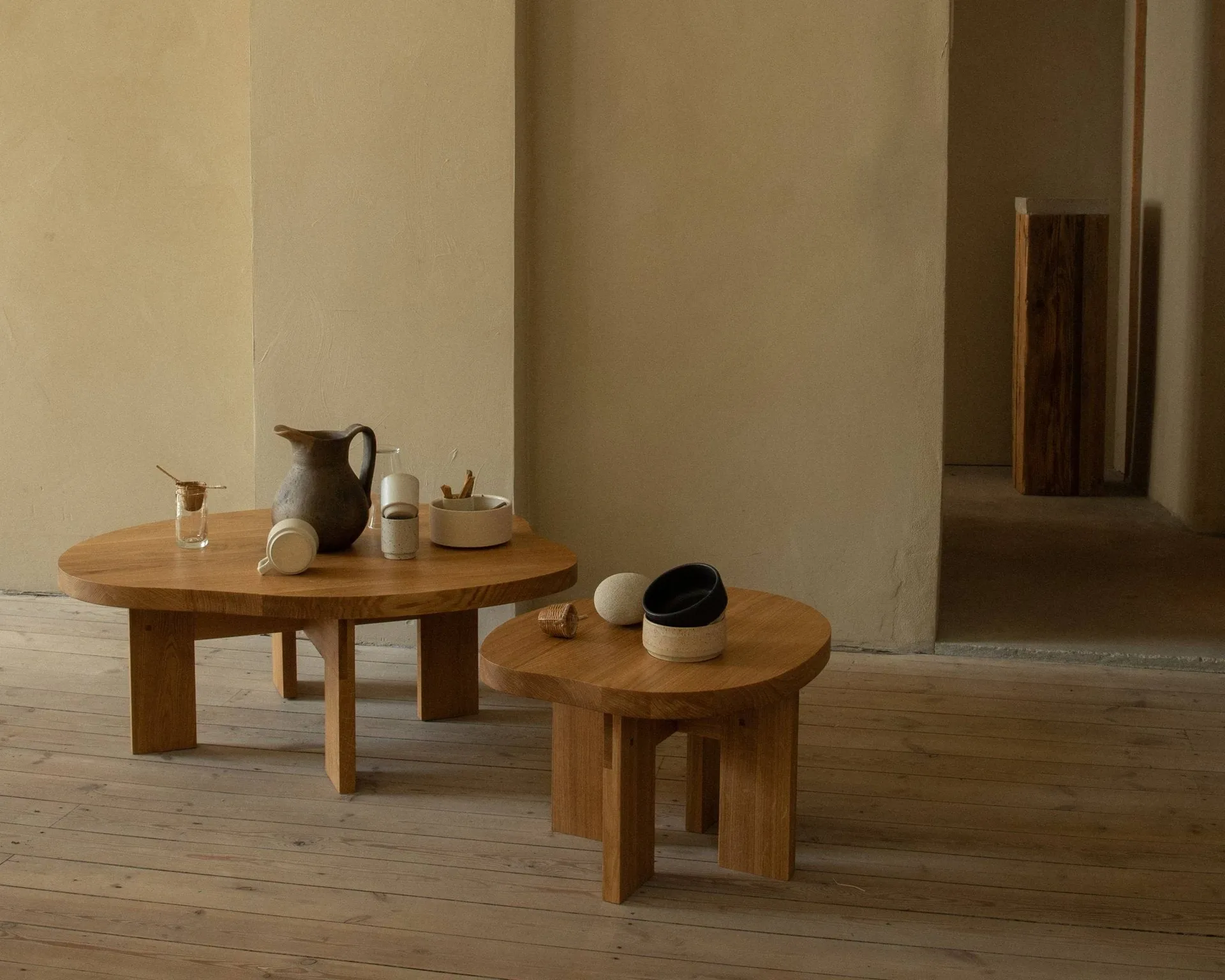 Farmhouse Pond soffbord, Ek, 78x93,6x37 cm FRAMA