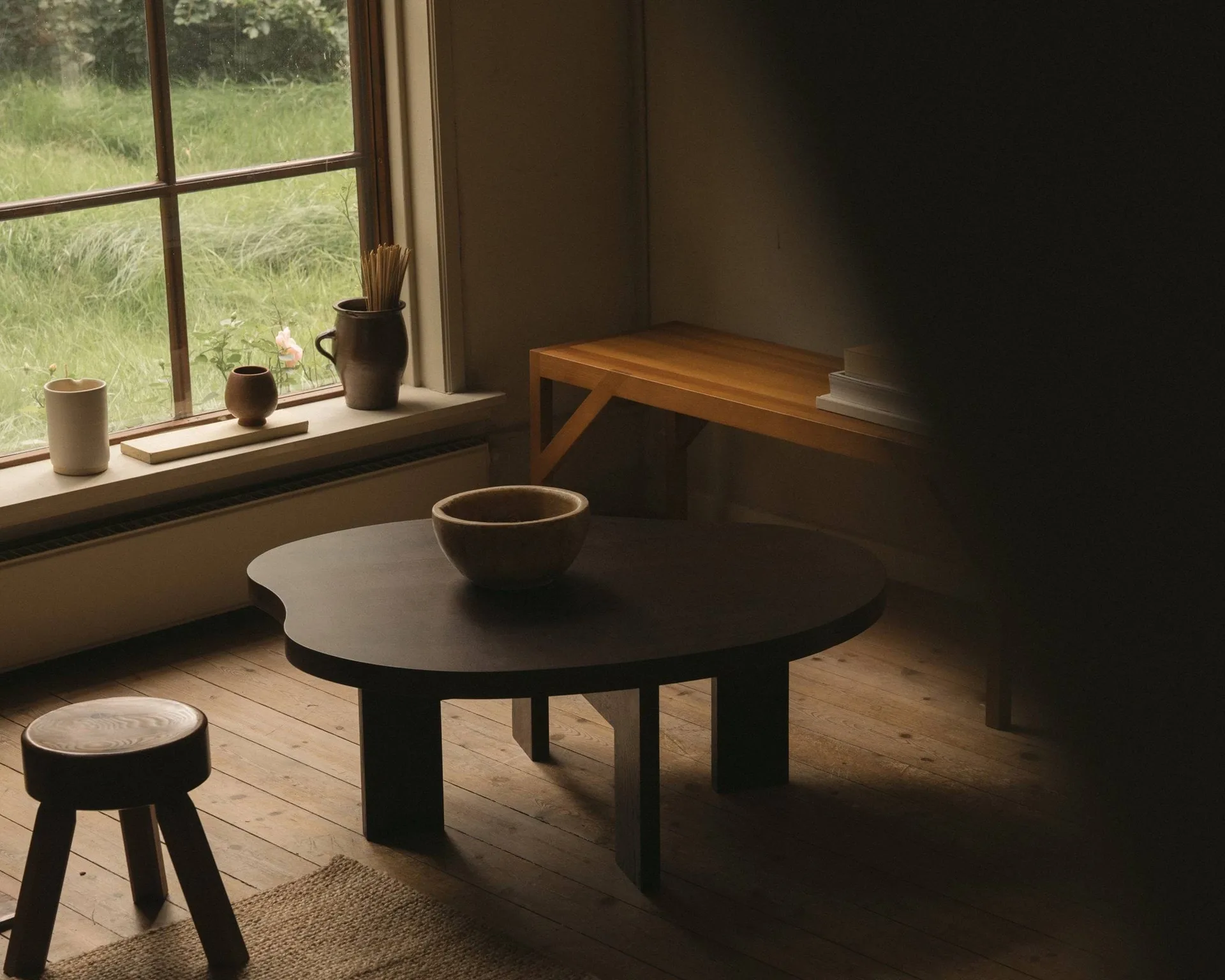 Farmhouse Pond soffbord, Mörk ek, 78x93,6x37 cm FRAMA