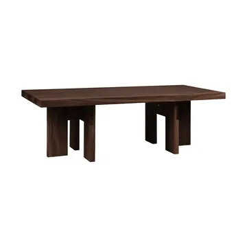 Farmhouse Rectangle soffbord - Mörk ek, 115x52x37 cm - FRAMA