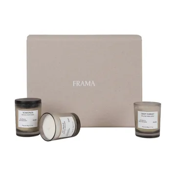 FRAMA gåvoset doftljus - 3 delar - FRAMA