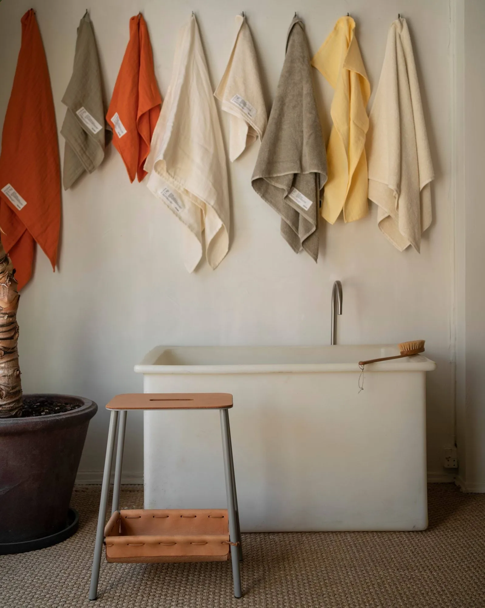 Heavy Towel badhandduk 140x70 cm, Burnt orange (orange) FRAMA