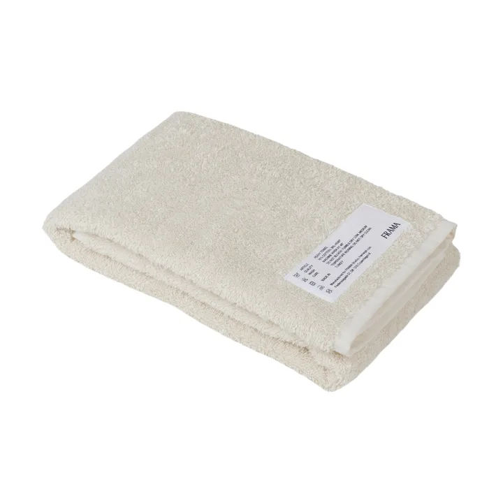 Heavy Towel handduk 80x50 cm - Bone white (vit) - FRAMA
