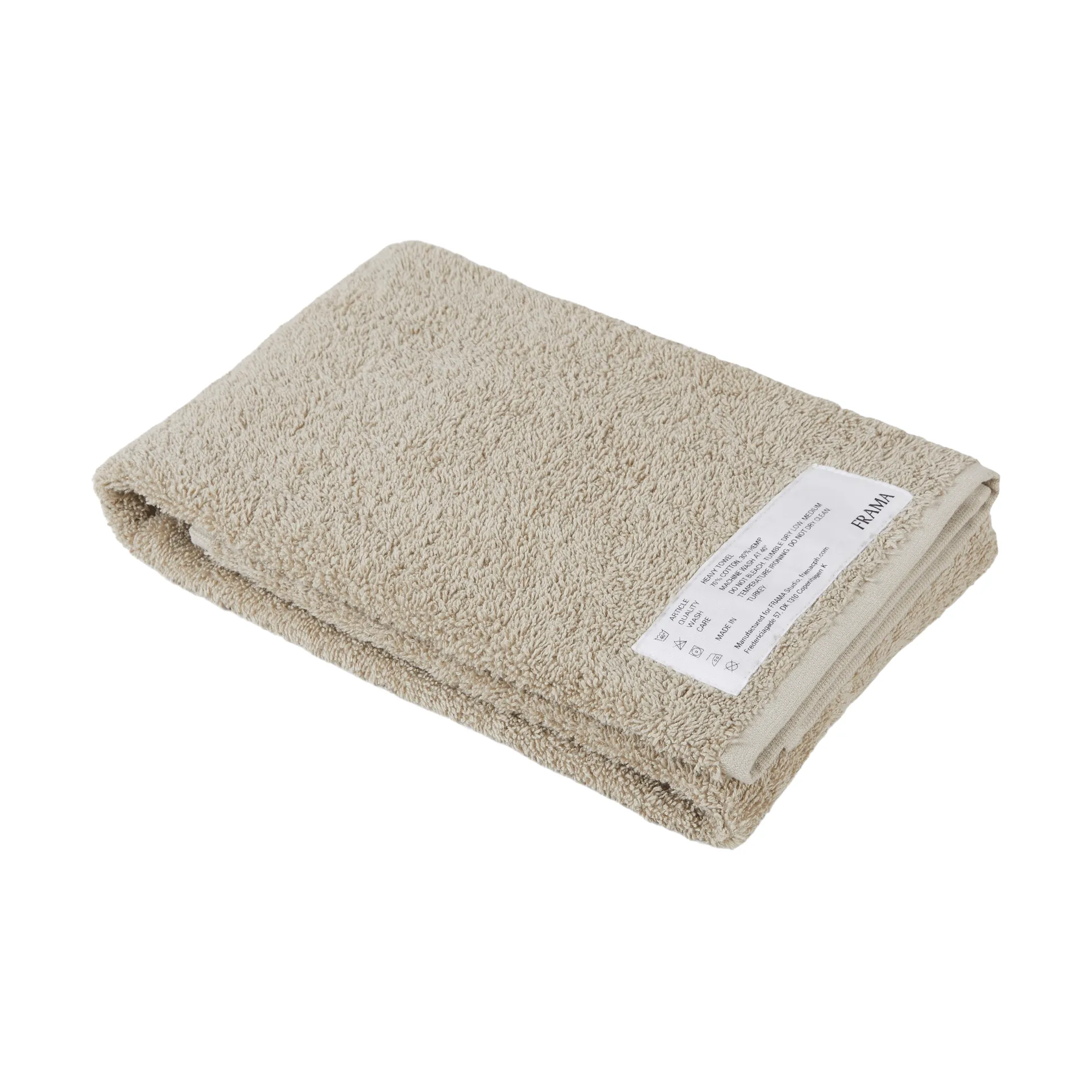 Heavy Towel handduk 80x50 cm, Sage green (grön) FRAMA