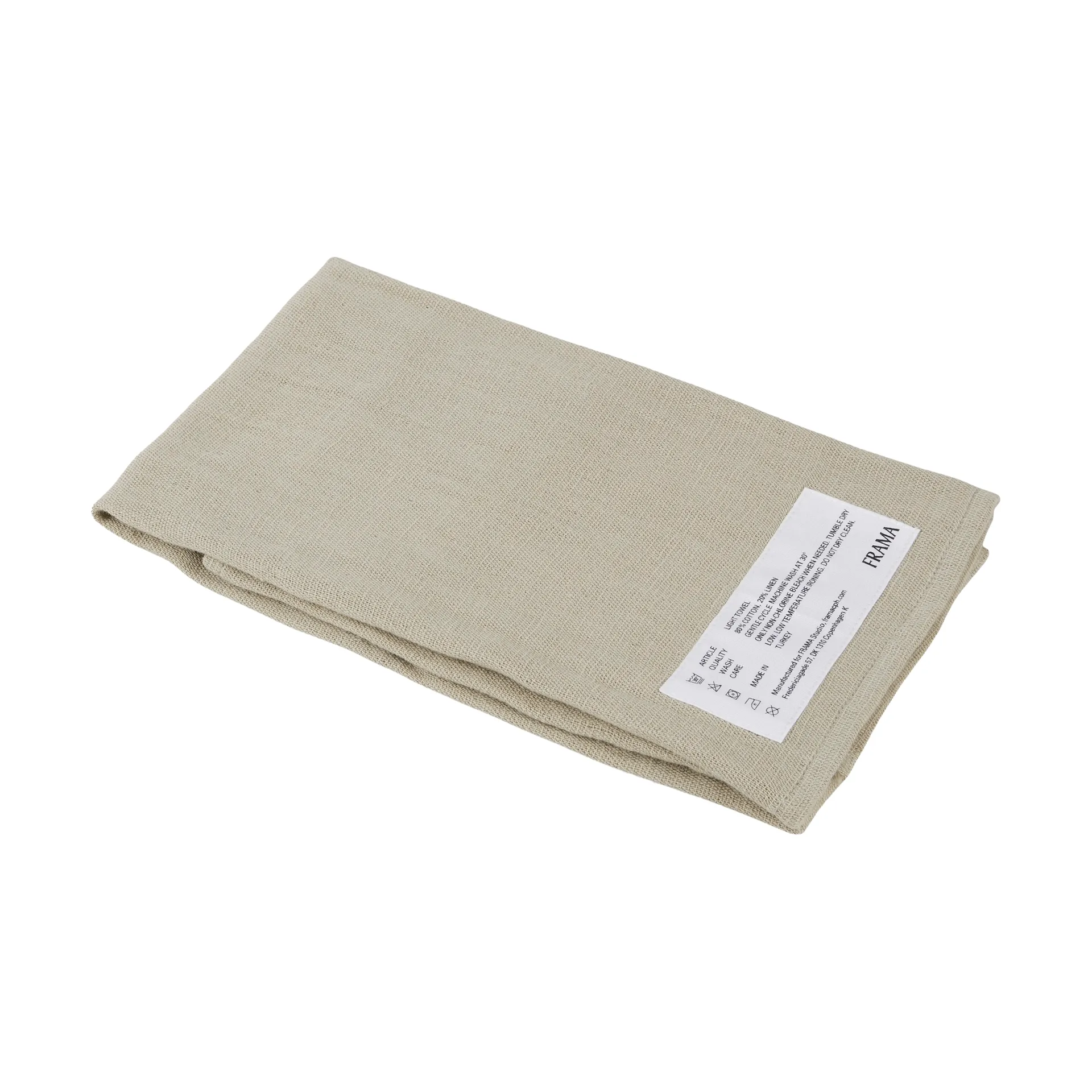 Light Towel handduk 80x50 cm, Sage green (grön) FRAMA