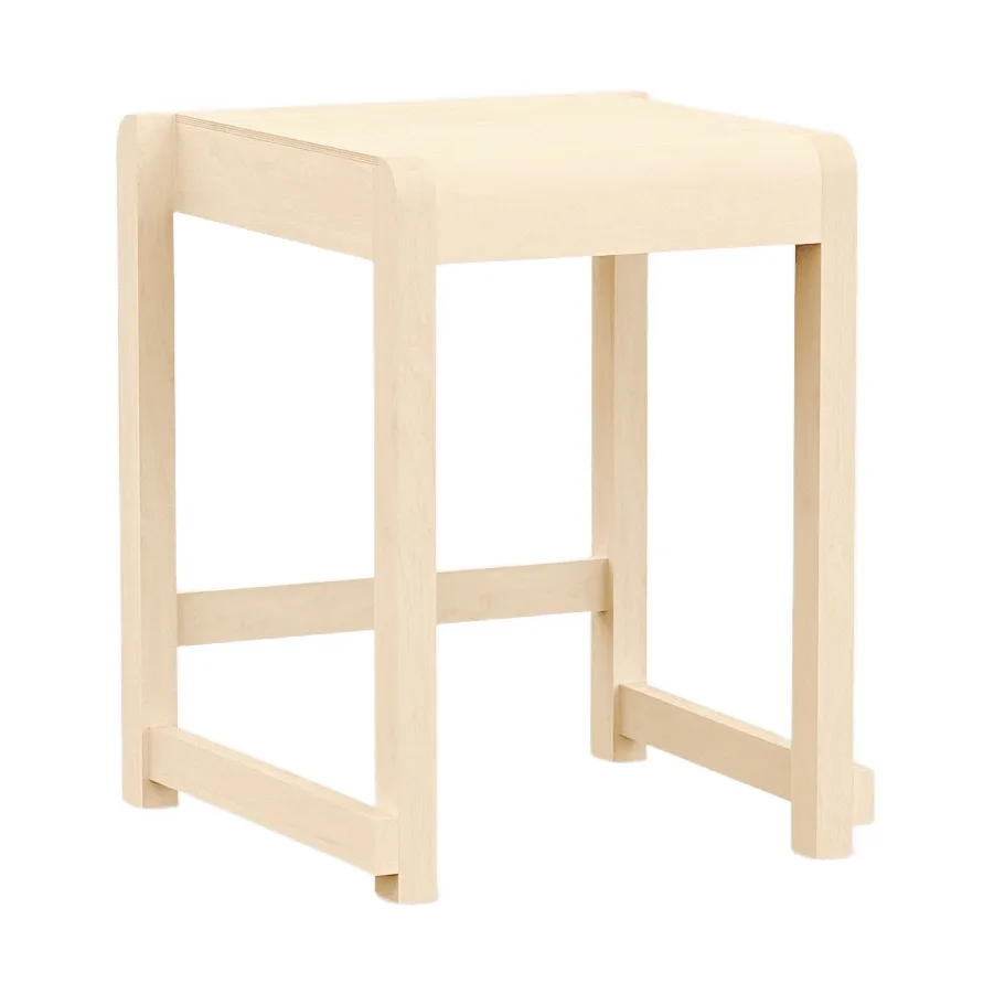 Low Stool 01 pall, Björk FRAMA