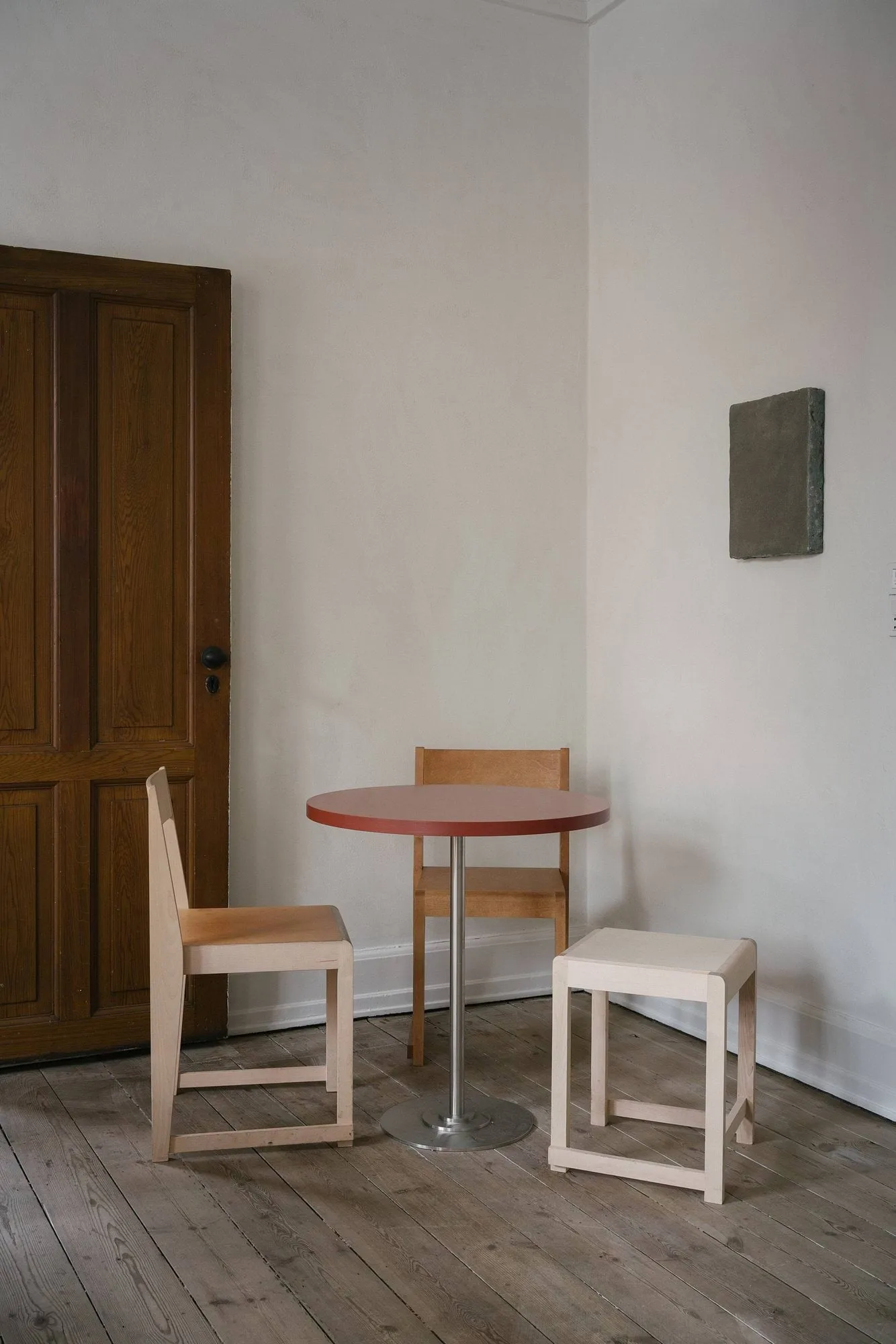 Low Stool 01 pall, Björk FRAMA