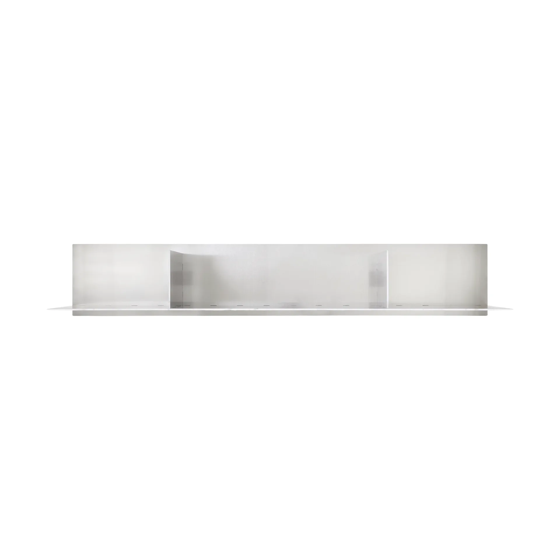 Rivet Shelf vägghylla, Aluminium, large, 119x20,6x22,5 cm FRAMA