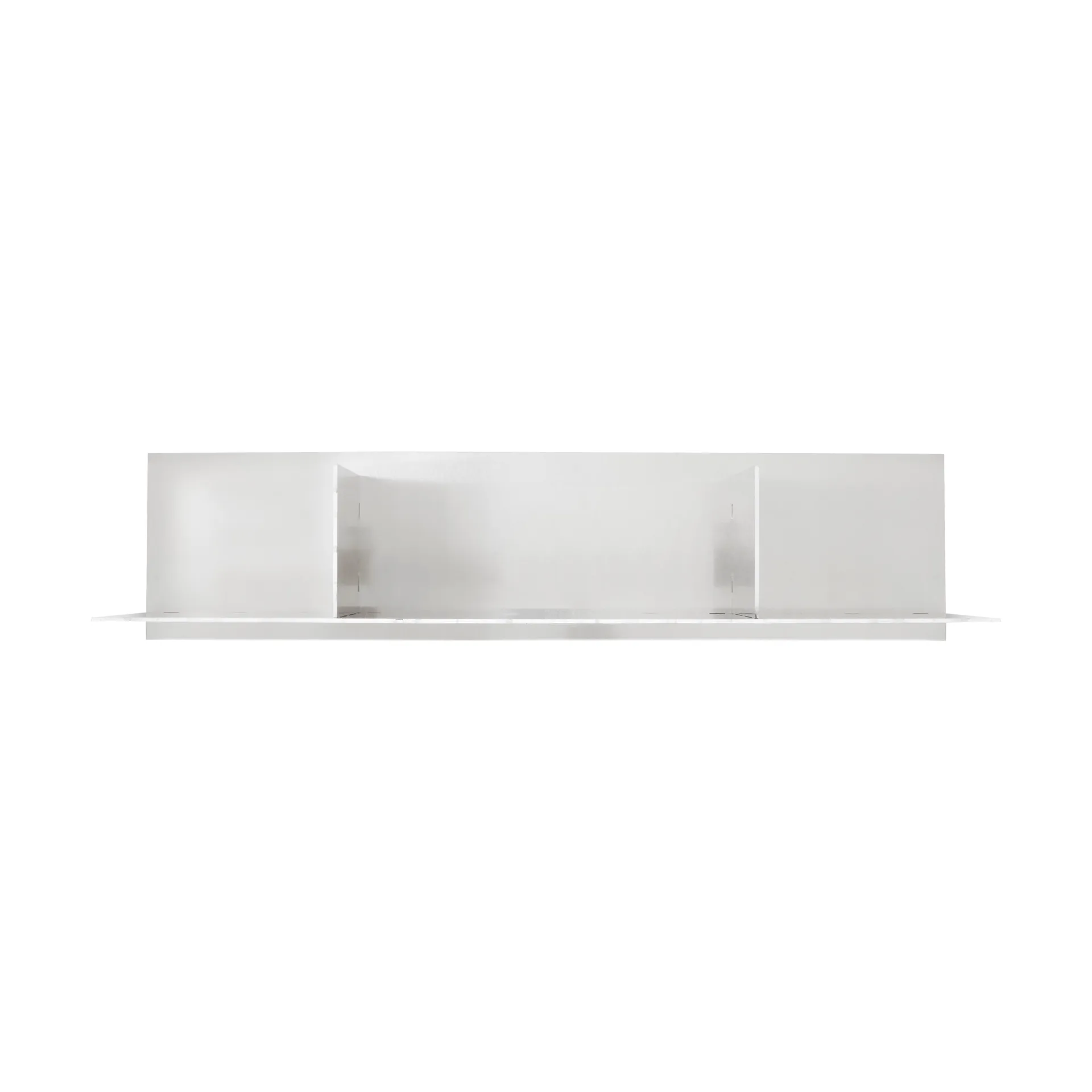 Rivet Shelf vägghylla, Aluminium, small, 87,6x20,6x22,1 cm FRAMA