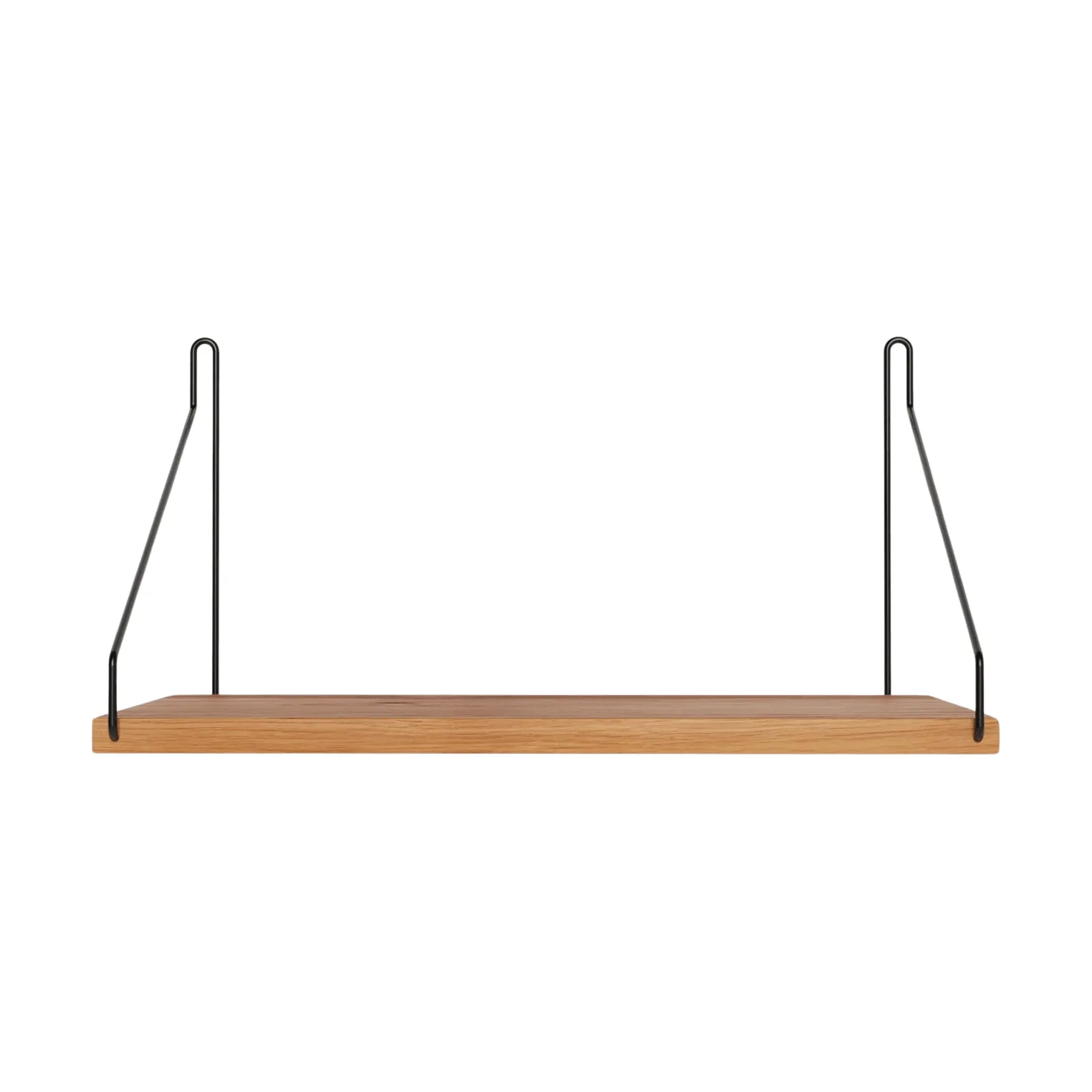 Single Shelf vägghylla, Ek-svart, 40x20 cm FRAMA
