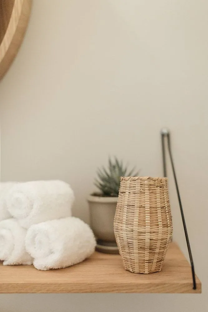 Single Shelf vägghylla, Ek-svart, 40x27 cm FRAMA