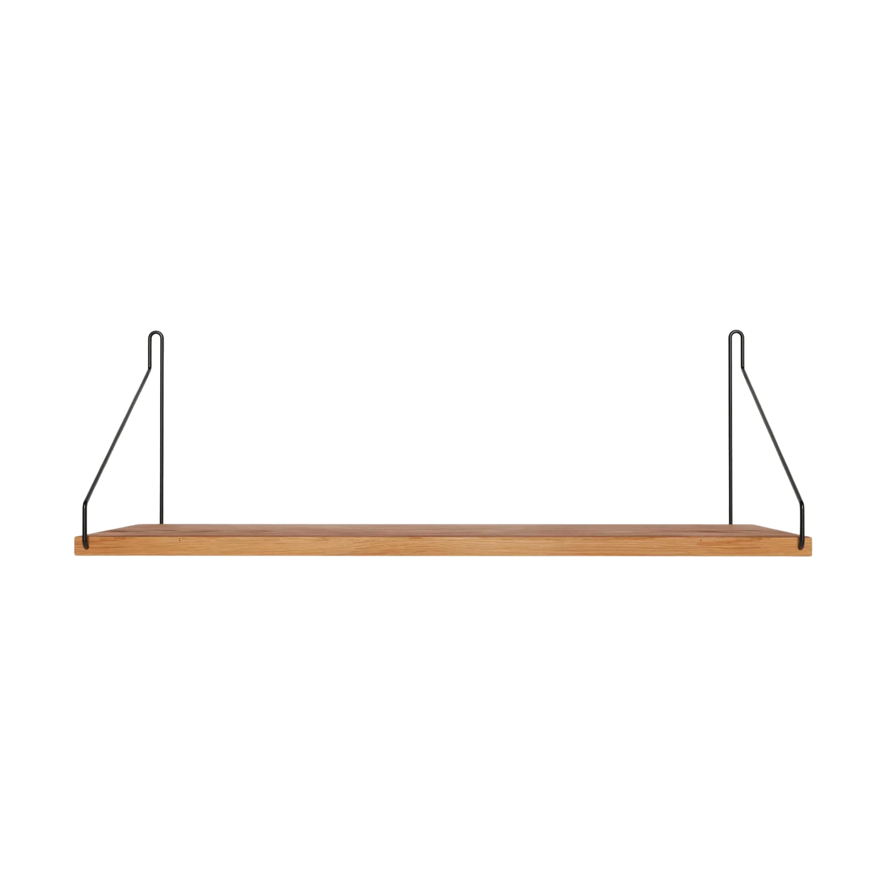 Single Shelf vägghylla, Ek-svart, 60x20 cm FRAMA