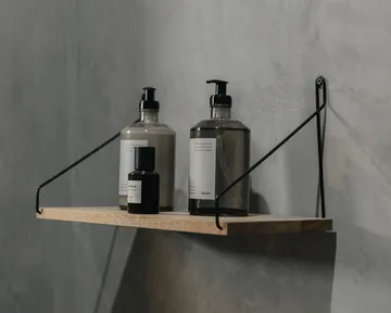 Single Shelf vägghylla - Ek-svart, 60x27 cm - FRAMA