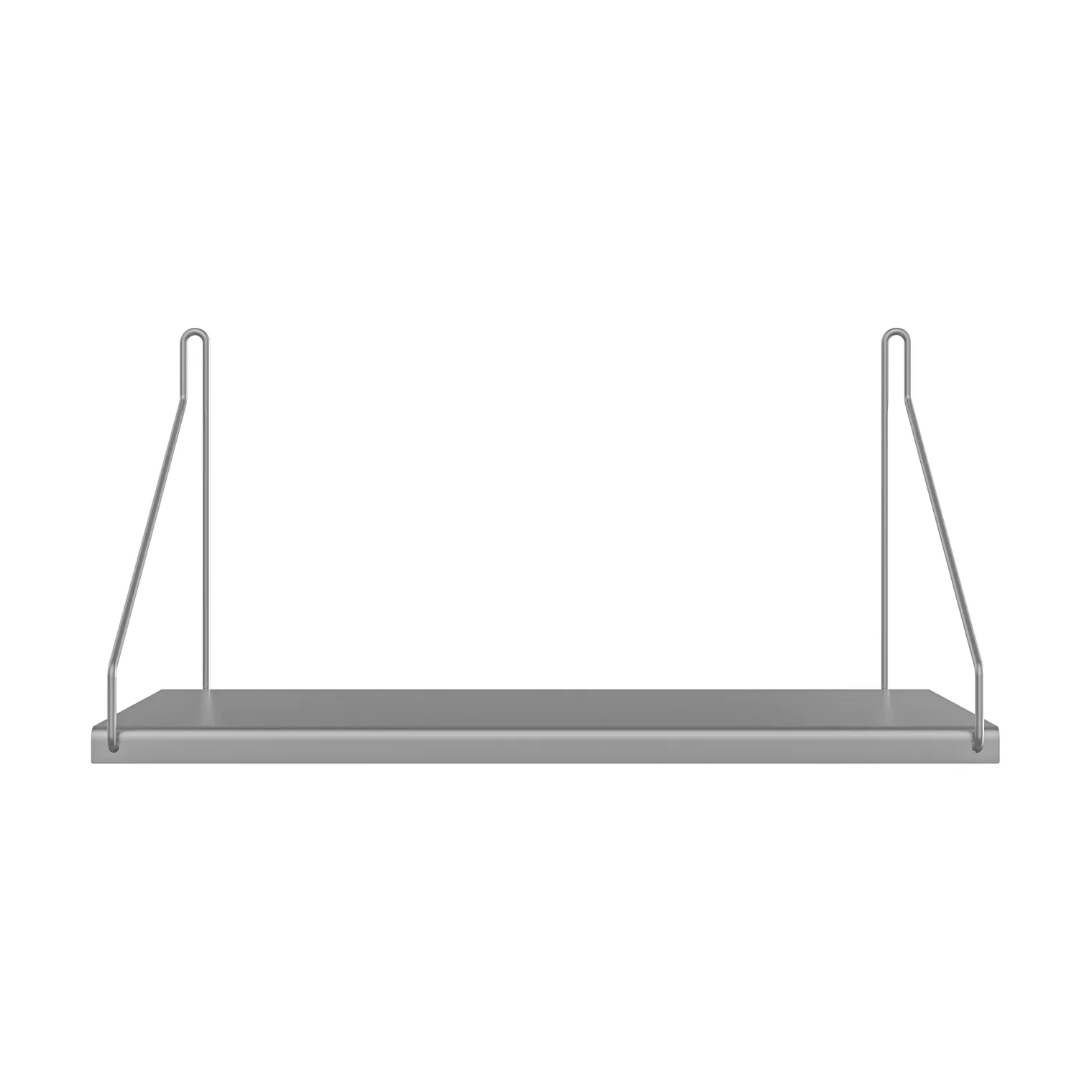 Single Shelf vägghylla, Rostfritt stål, 40x20 cm FRAMA