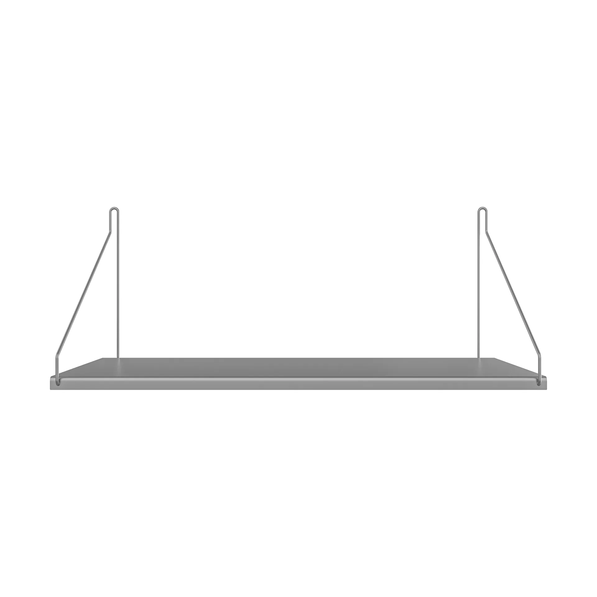 Single Shelf vägghylla, Rostfritt stål, 60x27 cm FRAMA