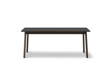 Ana matbord 180-280x95 cm - Nanolaminat svart-rökt ek - Fredericia Furniture