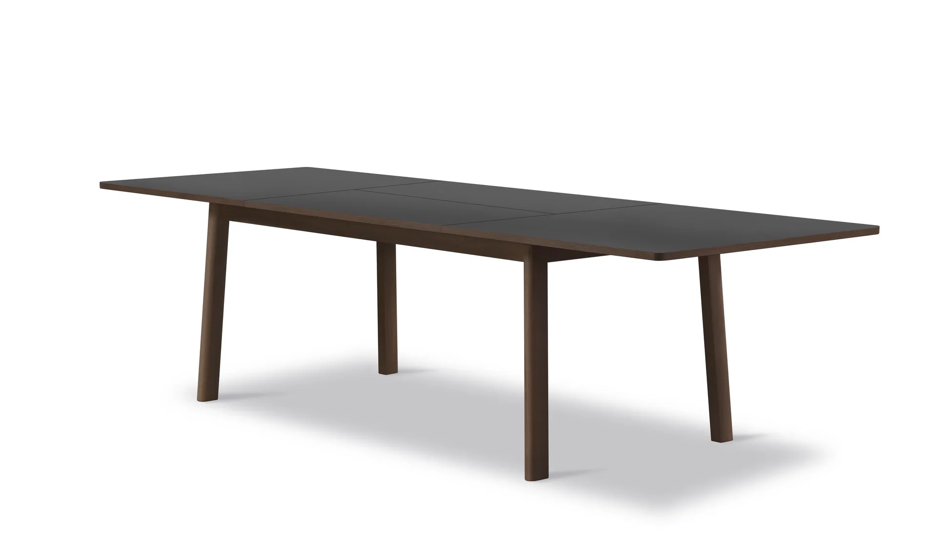 Ana matbord 180-280x95 cm, Nanolaminat svart-rökt ek Fredericia Furniture