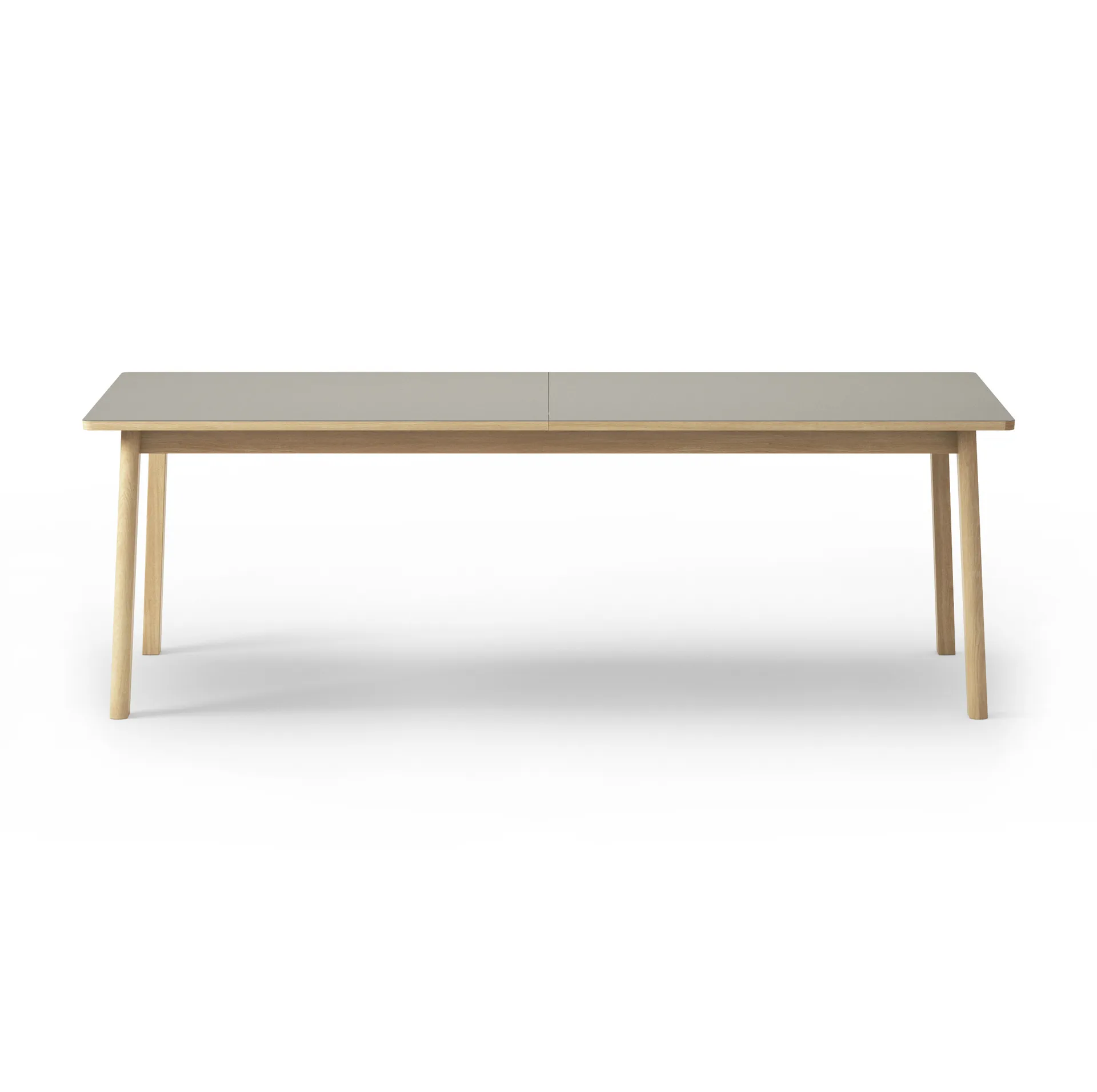 Ana matbord 220-320x95 cm, Nanolaminat almond-såpad ek Fredericia Furniture