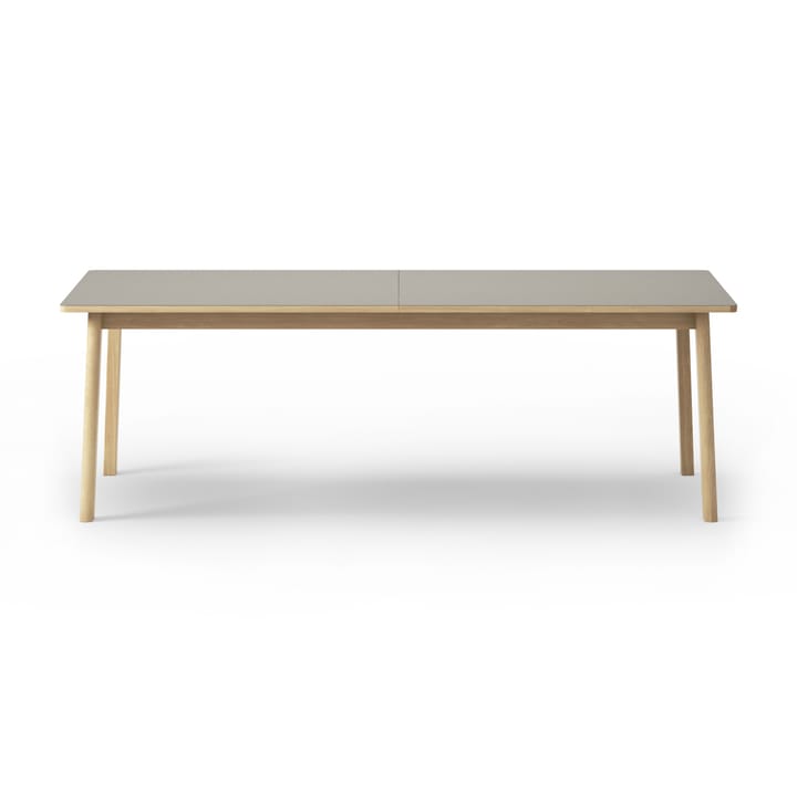 Ana matbord 220-320x95 cm, Nanolaminat almond-såpad ek Fredericia Furniture