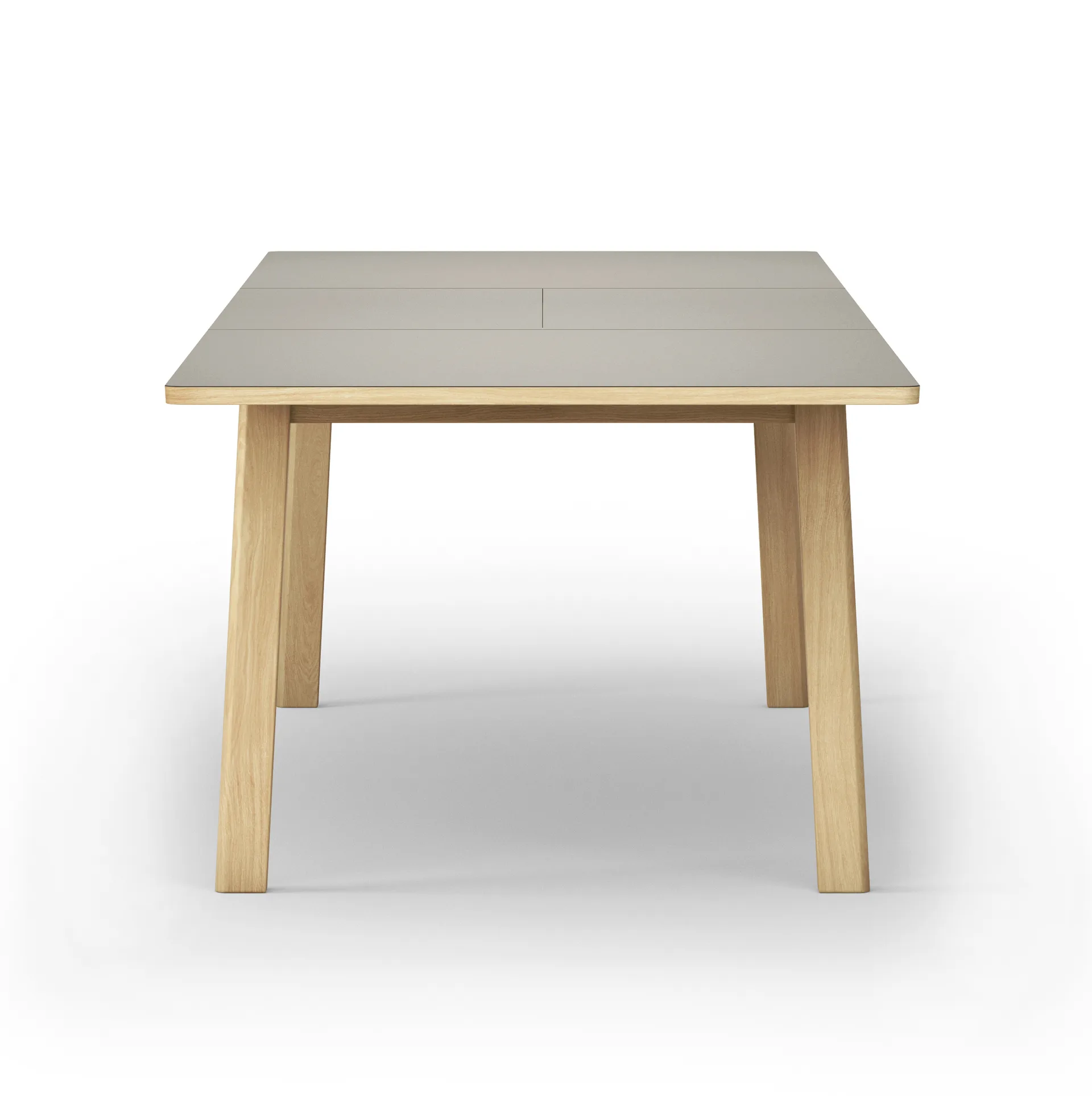 Ana matbord 220-320x95 cm, Nanolaminat almond-såpad ek Fredericia Furniture