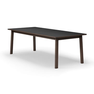 Ana matbord 220-320x95 cm - Nanolaminat svart-rökt ek - Fredericia Furniture