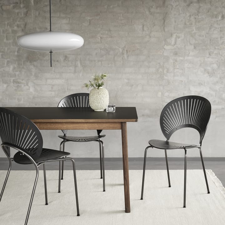 Ana matbord 220-320x95 cm, Nanolaminat svart-rökt ek Fredericia Furniture