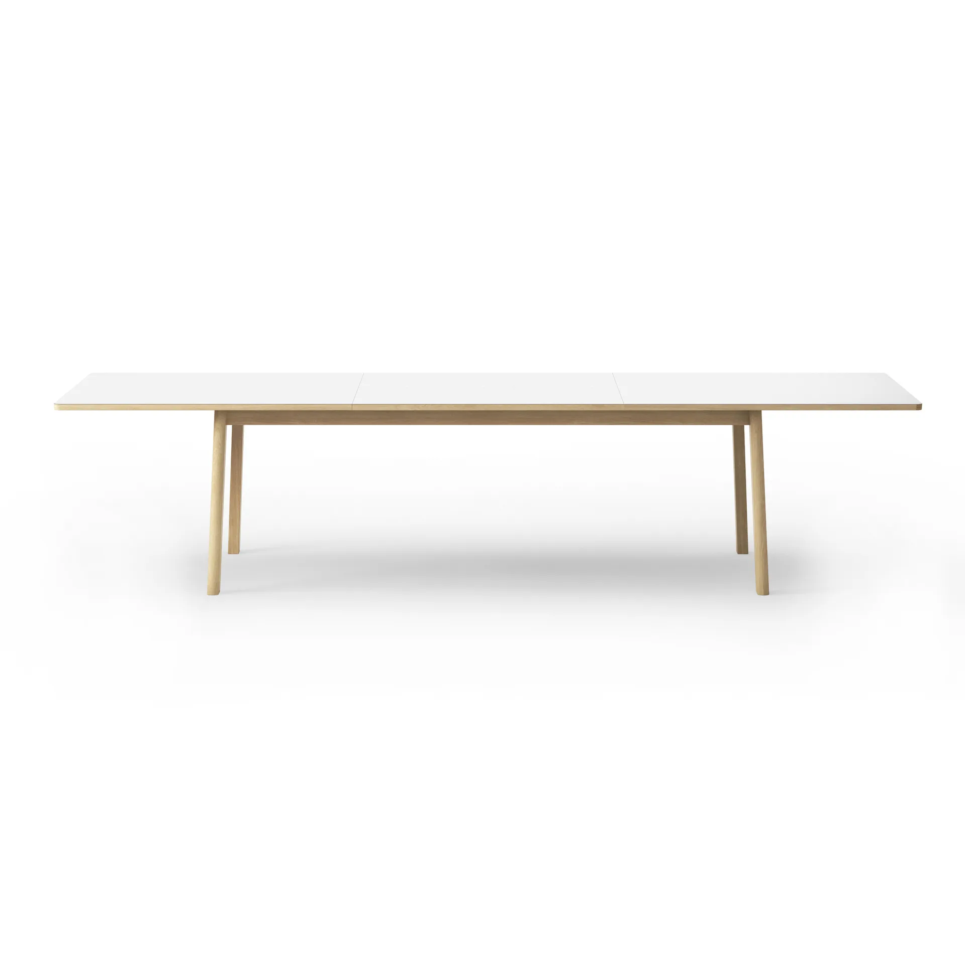 Ana matbord 220-320x95 cm, Nanolaminat vit-såpad ek Fredericia Furniture