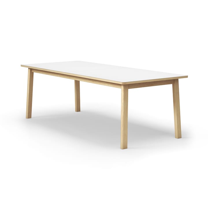 Ana matbord 220-320x95 cm, Nanolaminat vit-såpad ek Fredericia Furniture