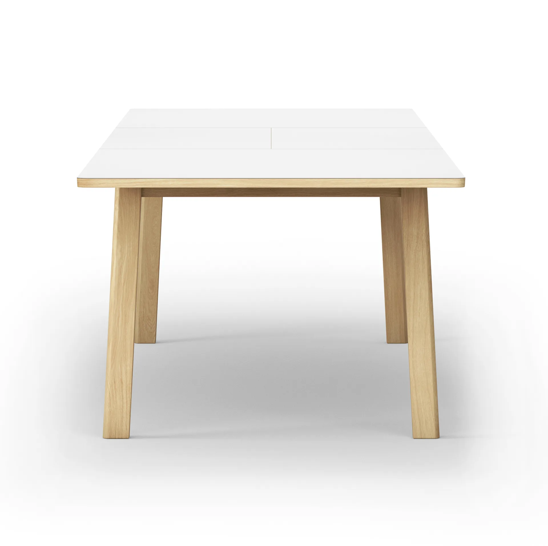 Ana matbord 220-320x95 cm, Nanolaminat vit-såpad ek Fredericia Furniture