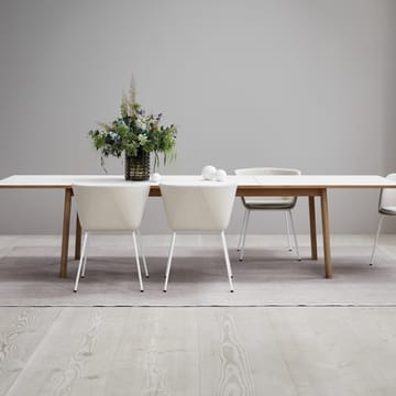 Ana matbord 220-320x95 cm - Nanolaminat vit-såpad ek - Fredericia Furniture