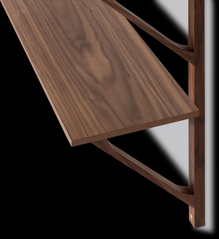 BM29 hylla 149x61 cm, Walnut lacquer Fredericia Furniture