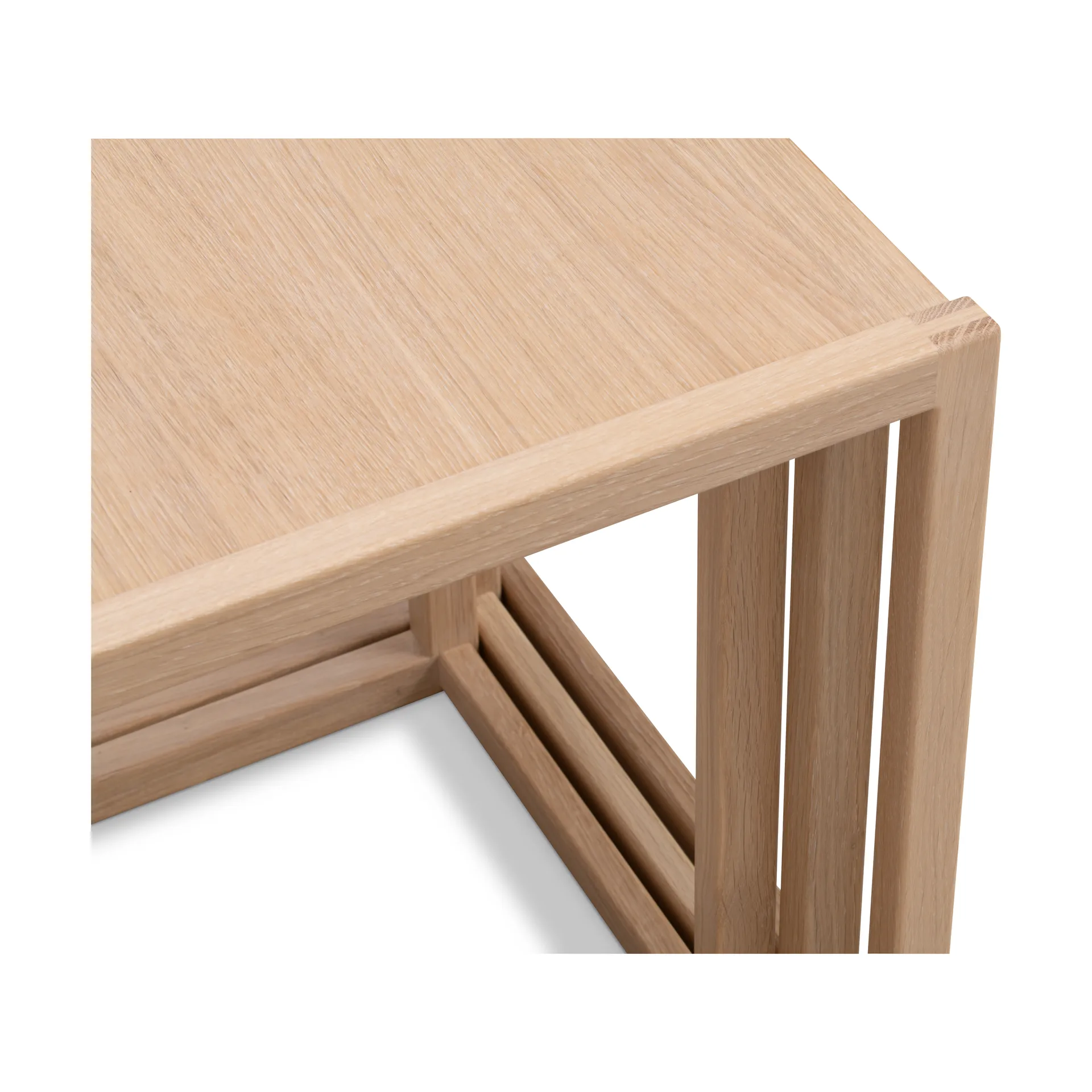 BM375 Nesting bord 3 delar, Ljus oljad ek Fredericia Furniture