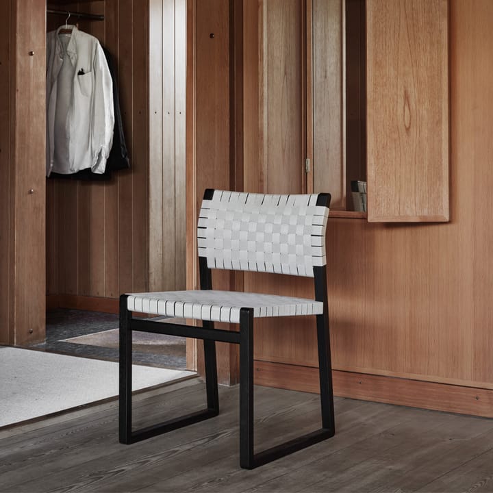 BM61 stol - flätning natur, oljat ekstativ - Fredericia Furniture