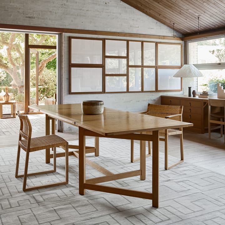 BM61 stol, flätning natur, oljat ekstativ Fredericia Furniture
