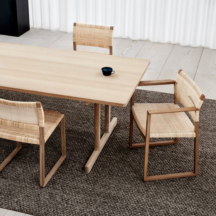 BM62 karmstol, rotting, oljat ekstativ Fredericia Furniture