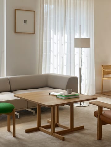 BM80 Mogensen Coffee Table 90x90 cm - Ljusoljad ek - Fredericia Furniture