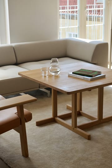 BM80 Mogensen Coffee Table 90x90 cm - Ljusoljad ek - Fredericia Furniture