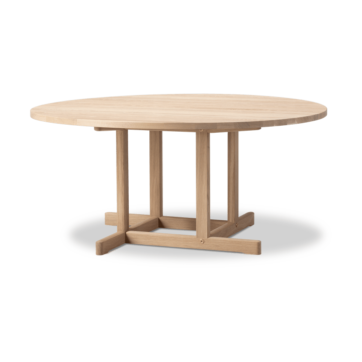 BM80 Mogensen Coffee Table soffbord Ø120 cm, Såpad ek Fredericia Furniture