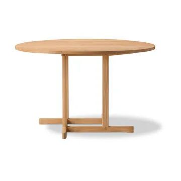 BM80 Mogensen Shaker Table bord Ø120 cm - Oljad ek - Fredericia Furniture